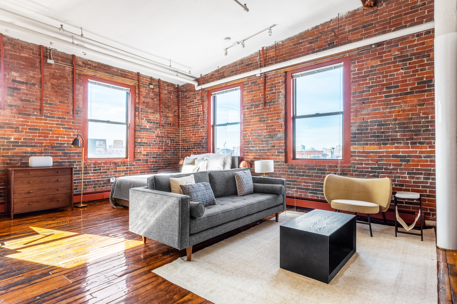 S End Loft w/ Pool, Art Gallery, Steps to T (BOS-360)