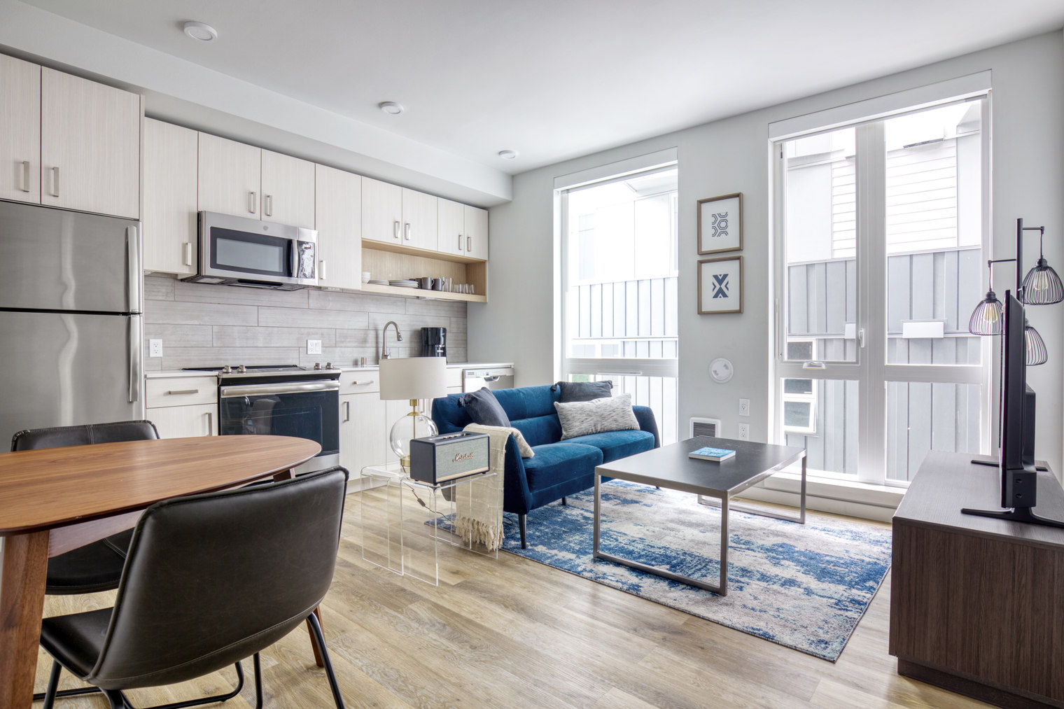 S Lake Union 1BR w/ Gym, W/D, Space Needle view (SEA-163)