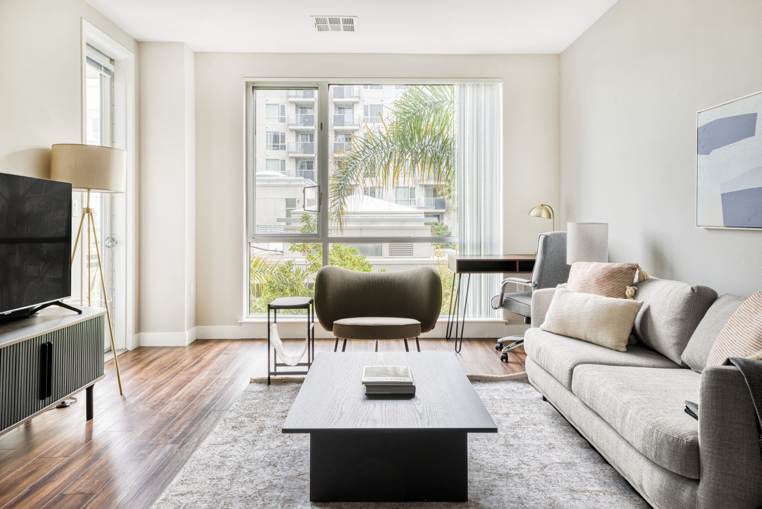 Santa Clara 1BR w/ W/D & Gym (SFO-834)