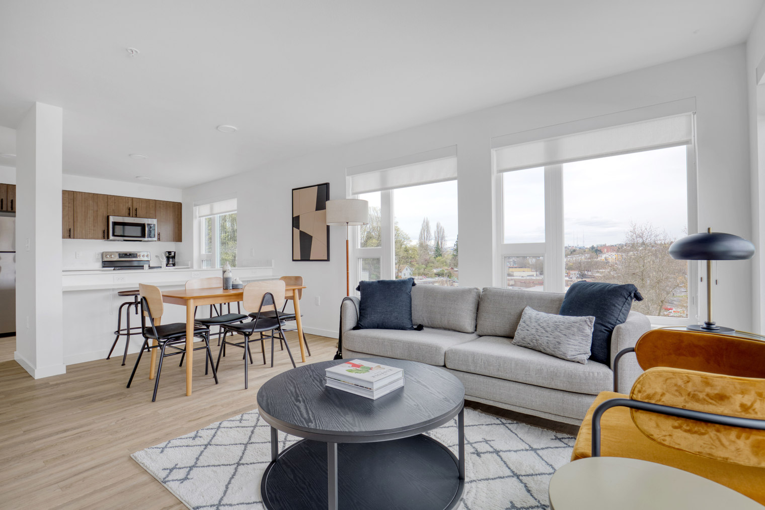 Mt Baker 2BR w/ Gym, Rooftop & W/D, nr light rail (SEA-306)