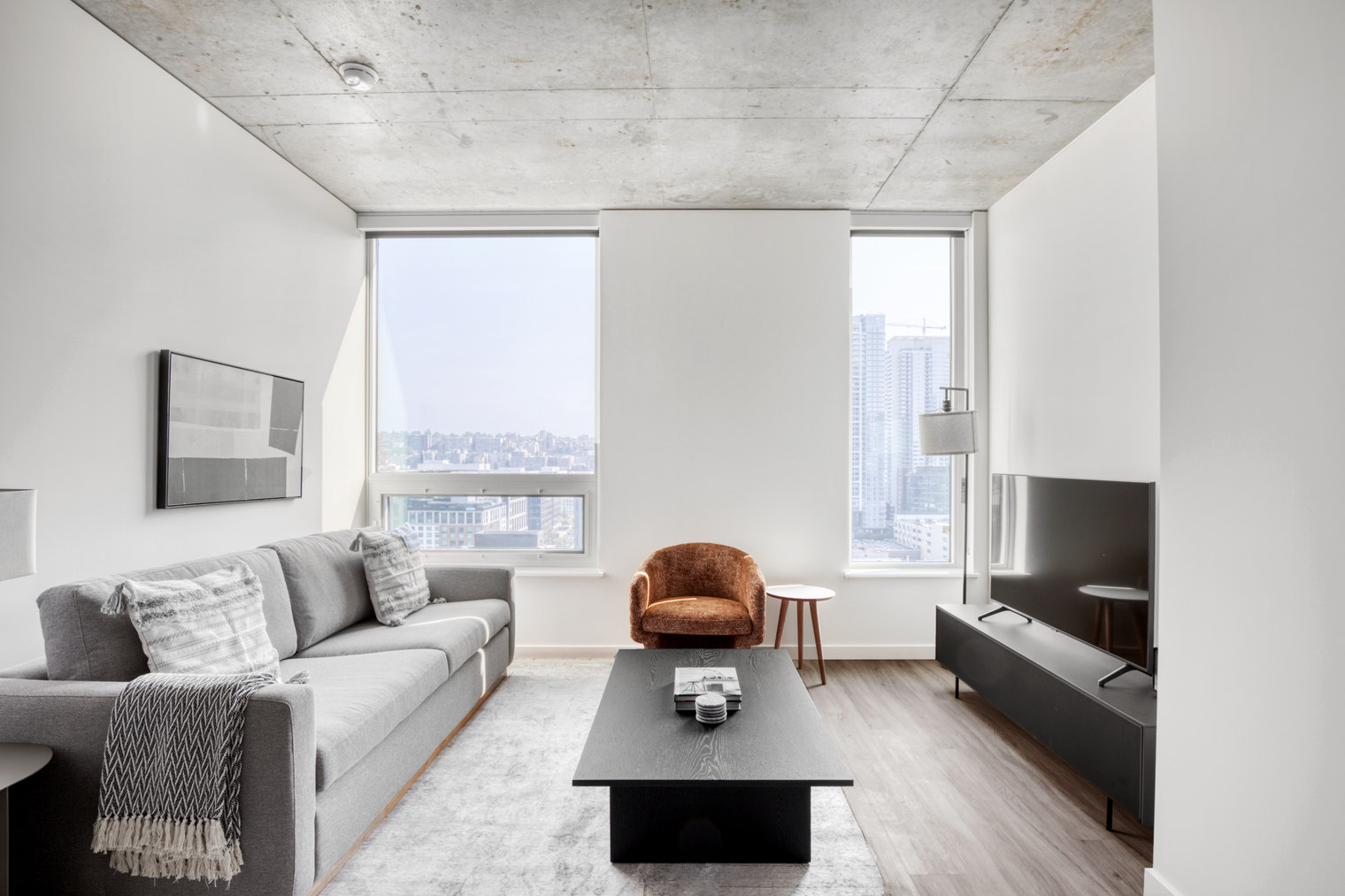 South Lake Union 1br w/ w/d & roof, nr Lake Union (SEA-496)