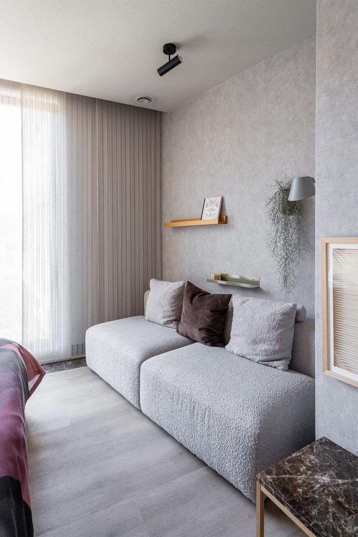 The Hague, The Hague에 위치한 Building Buitenhof - 348-suites - 1637087 유닛의 세련된 인테리어가 돋보이는 거실 The Hague, The Hague에 위치한 Building Buitenhof - 348-suites - 1637087 유닛의 세련된 인테리어가 돋보이는 거실