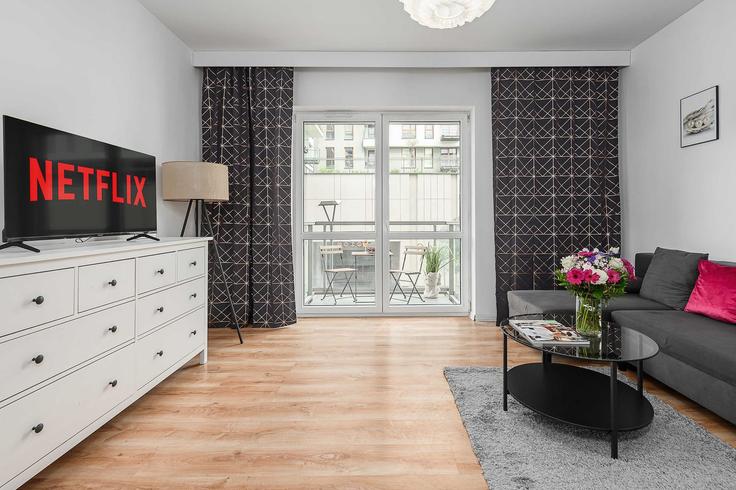 Furnished 1-bedroom apartments for rent in Centrum, Łódź