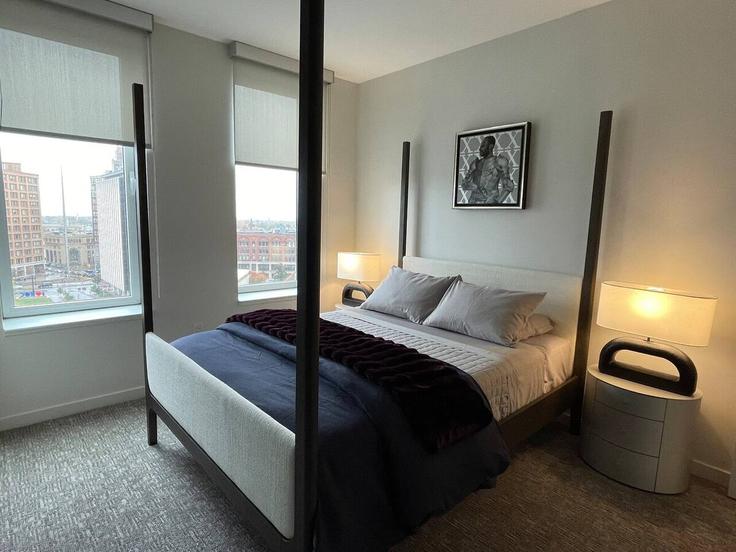 1 apartamento de un dormitorio amueblado en East Broad Street 1237044P , Rochester, Rochester, foto 10