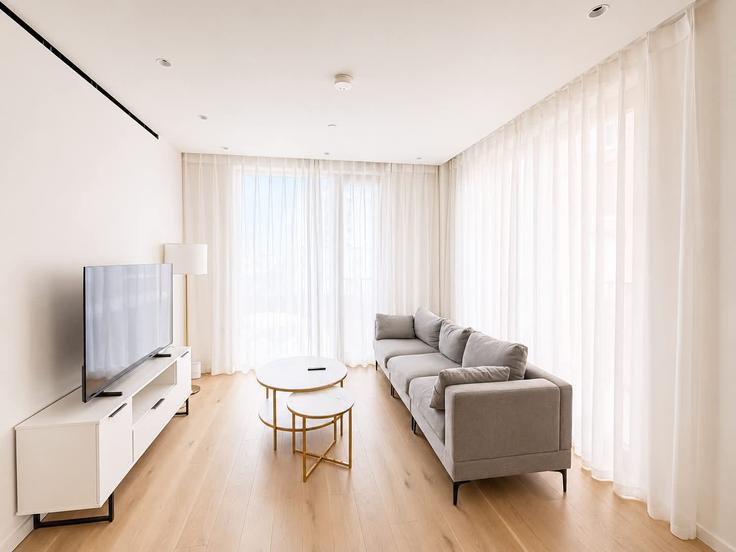Building Tapper Walk - about-the-stay - 1598576 adresindeki bir dairede modern mobilyalarla zarif bir şekilde tasarlanmış oturma odası London Borough of Camden, London Building Tapper Walk - about-the-stay - 1598576 adresindeki bir dairede modern mobilyalarla zarif bir şekilde tasarlanmış oturma odası London Borough of Camden, London