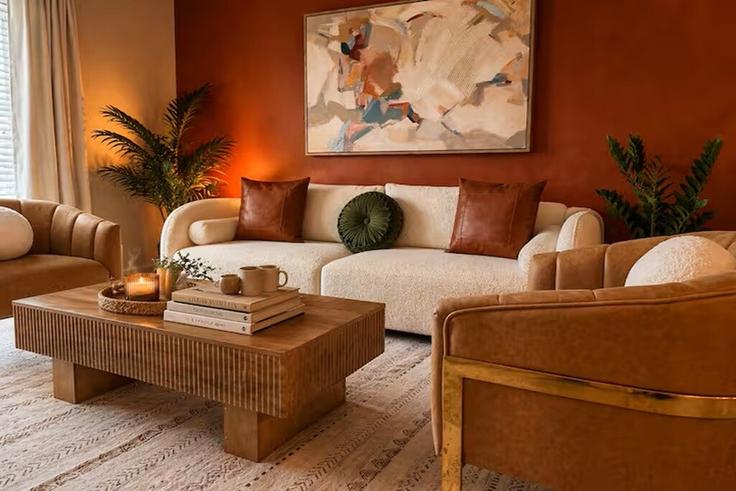 Sala de estar elegantemente projetada com móveis modernos em um apartamento no Building Wildlight Avenue - abundant-life-hc-llc - 1628914 em Yulee, Yulee Sala de estar elegantemente projetada com móveis modernos em um apartamento no Building Wildlight Avenue - abundant-life-hc-llc - 1628914 em Yulee, Yulee