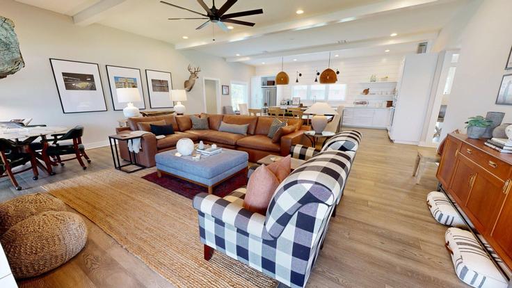 College Station, College Station 소재 Building Dexter Drive South - aggieland-vacation-rentals - 1328082 유닛에 마련된, 현대적인 가구로 꾸며진 우아한 디자인의 거실