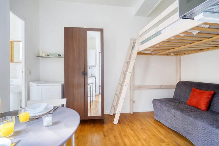 Möblierte Studio-Wohnung in Rue Truffaut 1031661P , 17th arrondissement, Paris, Foto 1