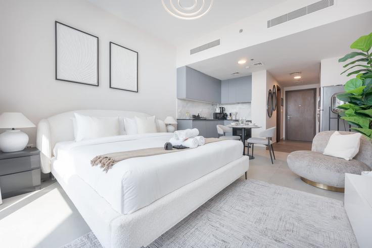 Apartamento estúdio mobiliado em Living Garden 2 1223716P, Jumeirah Village, Dubai, foto 1
