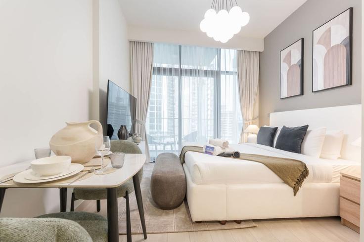 Studio meublé à Tariaq Bedon Esm 1287272P, Nad Al Sheba, Dubai, photo 1