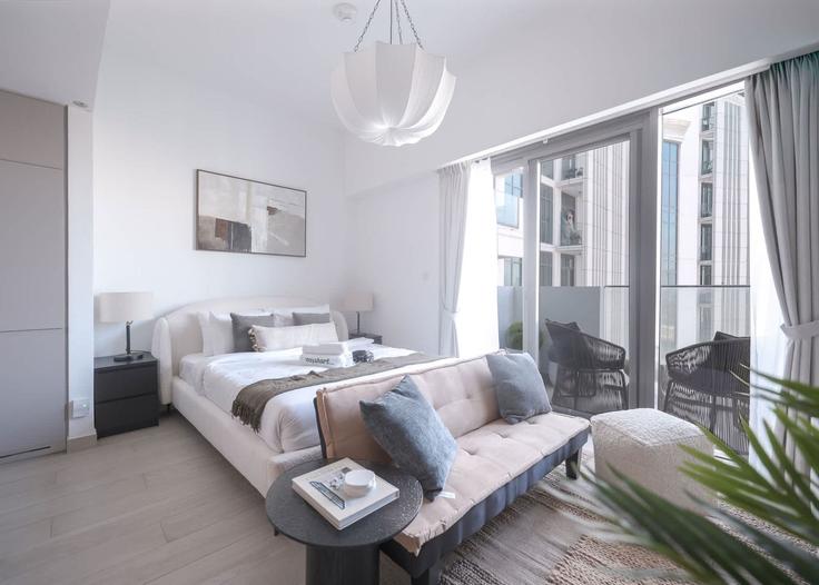 Studio furnished apartment in Tariaq Bedon Esm 1371148P, Al Jadaf, Dubai, photo 1