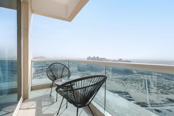 Dubai Me'aisem First에 위치한 Al Fay Road 1387170P의 가구가 완비된 스튜디오 유닛, 사진 1