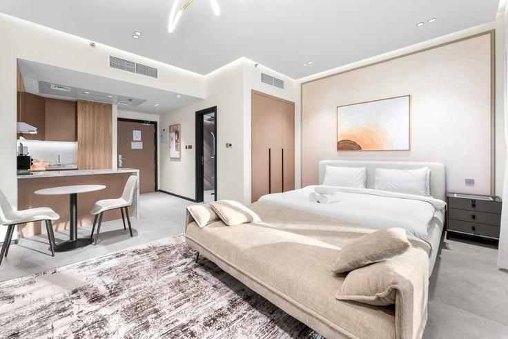 Studio meublé à Burj Views Residence 1492013P, Arjan-Dubailand, Dubai, photo 1