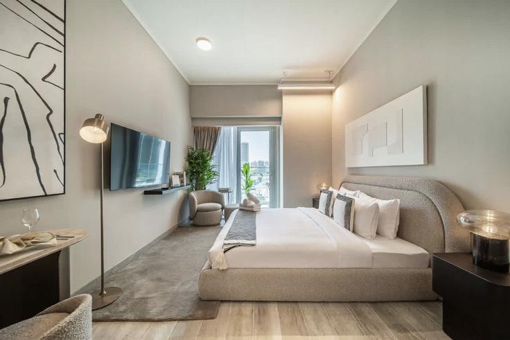 Apartamento estúdio mobiliado em Mu'allaqat Boulevard 1525318P, Jumeirah Village, Dubai, foto 1