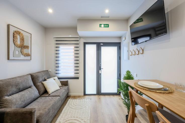Arganzuela, Madrid에 위치한 Building Paseo de las Yeserías - almazan-real-estate-slu - 1071643 - MAD 유닛의 세련된 인테리어가 돋보이는 거실