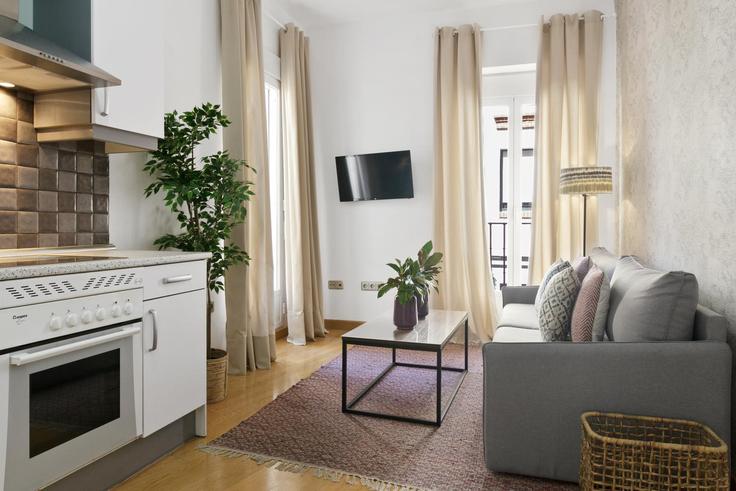 3 chambre appartement meublé à Calle de la Estrella 1268670P , Centro, Madrid, photo 1