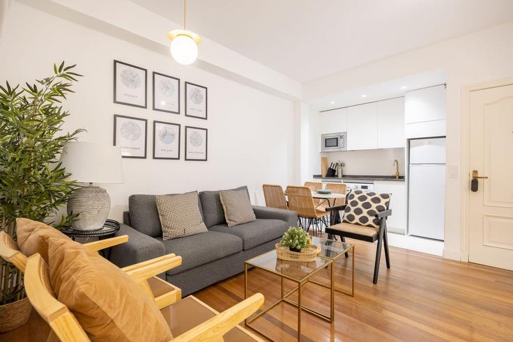 Centro, Madrid에 위치한 Building Calle de Segovia - alterhomes - 1347933 유닛의 세련된 인테리어가 돋보이는 거실