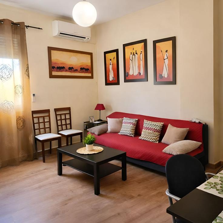 Centro, Málaga에 위치한 Building Calle Zamorano - alterhomes - 1501410 유닛의 세련된 인테리어가 돋보이는 거실