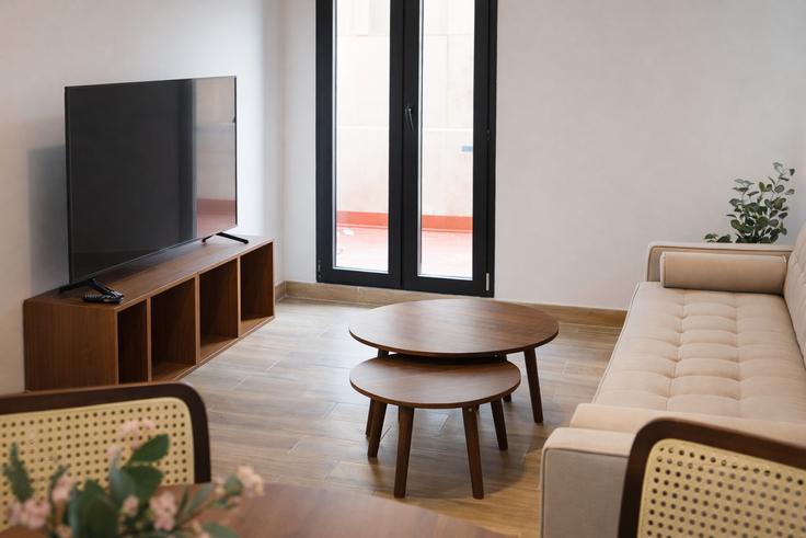 Salamanca, Madrid에 위치한 Building Calle de Brescia - alterhomes - 1520839 유닛의 세련된 인테리어가 돋보이는 거실