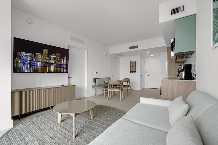 1 chambre appartement meublé à Northeast 2nd Avenue 1049796P , Miami, Miami, photo 1