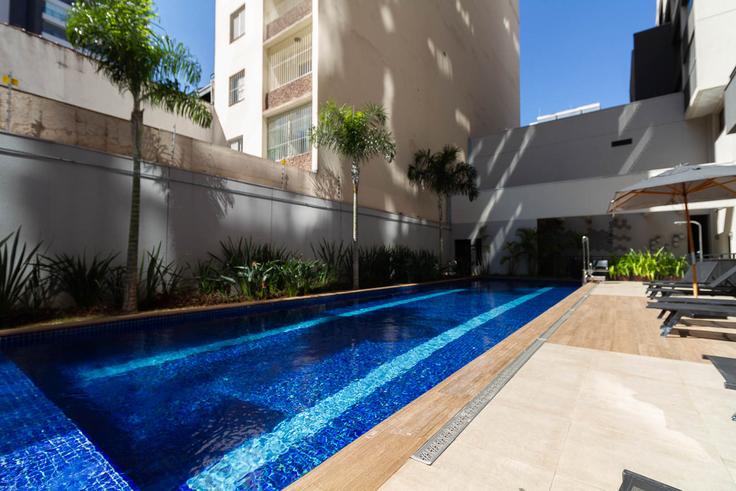 1 möblierte Einzimmerwohnung in Rua Cardeal Arcoverde 1365525P , Pinheiros, São Paulo, Foto 1