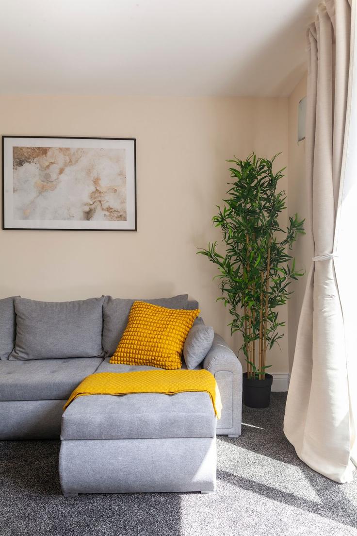 London Borough of Newham, London에 위치한 Building Chobham Road - artestays - 1028653 - LON 유닛의 세련된 인테리어가 돋보이는 거실