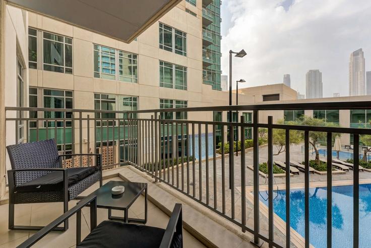 Stüdyo mobilyalı daire Tariaq Bedon Esm 1384058P , Burj Khalifa, Dubai, fotoğraf 1