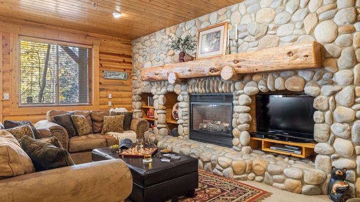 Park City, Park City에 위치한 Building Royal Street - avantstay - 1399911 유닛의 세련된 인테리어가 돋보이는 거실