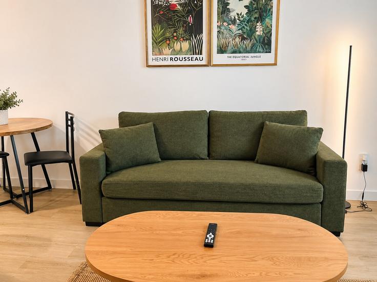 Austin, Austin에 위치한 Building Lexington Road - bacev-group-llc - 1497888 유닛의 세련된 인테리어가 돋보이는 거실