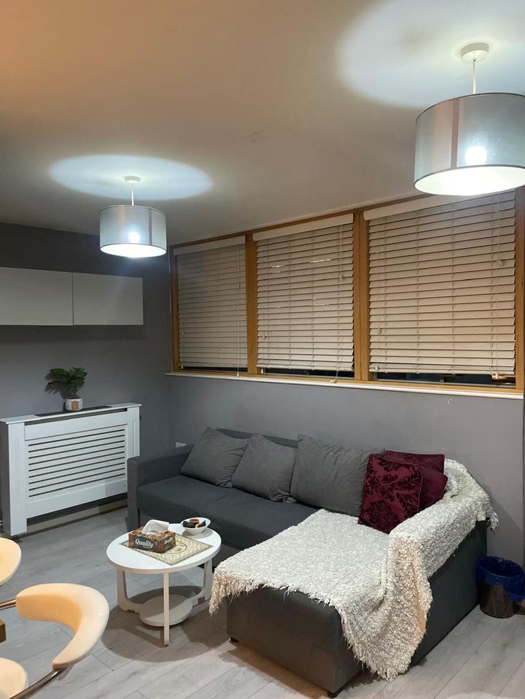 Building Bowyer Street - balloon-bnb - 1346585 adresindeki bir dairede modern mobilyalarla zarif bir şekilde tasarlanmış oturma odası London Borough of Southwark, London