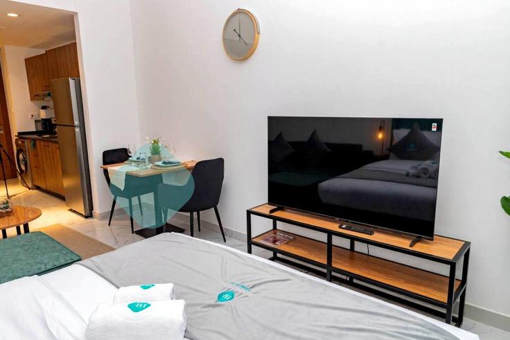 Möblierte Studio-Wohnung in Al Ibda' St 1474835P , Masdar City, Abu Dhabi, Foto 1