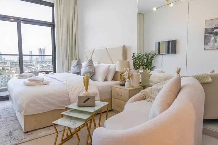 Dubai Motor City에 위치한 Tariaq Bedon Esm 1474894P의 가구가 완비된 스튜디오 유닛, 사진 1