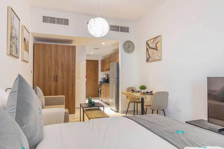 Möblierte Studio-Wohnung in Al Ibda' St 1474896P , Masdar City, Abu Dhabi, Foto 1