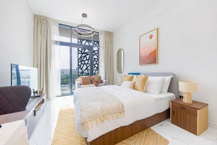 Möblierte Studio-Wohnung in Tariaq Bedon Esm 1475063P , Masdar City, Abu Dhabi, Foto 1