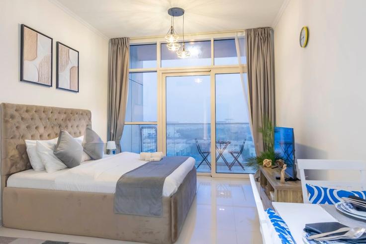 D54 1323035P, Dubai, Dubai에 위치한 스튜디오 풀퍼니시드 유닛, 사진 1