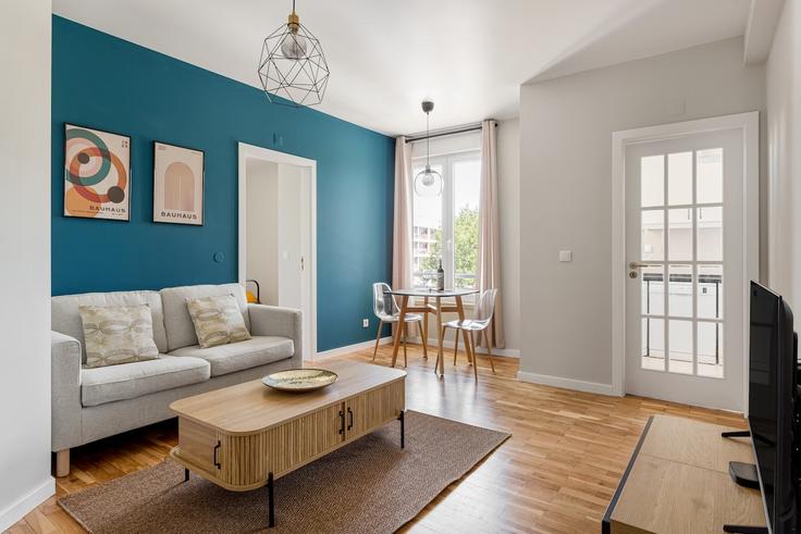 1 möblierte Einzimmerwohnung in Rua dos Cordoeiros a Pedrouços 1256405P , Belém, Lisbon, Foto 1
