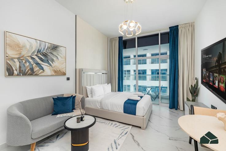 Tariaq Bedon Esmにあるのスタジオ・家具付きアパート（1338691P、Al Barsha South Second、Dubai）写真 1枚