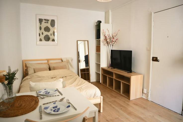 1 chambre appartement meublé à Cours de Vincennes 1286891P , 20th arrondissement of Paris, Paris, photo 1