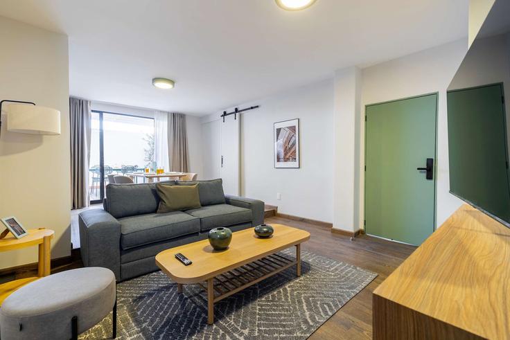 Mexico City, Mexico City 소재 Building Ayuntamiento - capitalia - 1252469 - MEX 유닛에 마련된, 현대적인 가구로 꾸며진 우아한 디자인의 거실