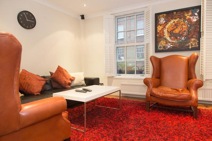 Royal Borough of Kensington and Chelsea, London에 위치한 Building Allen Street - chase-serviced-apartments - 1255395 - LON 유닛의 세련된 인테리어가 돋보이는 거실