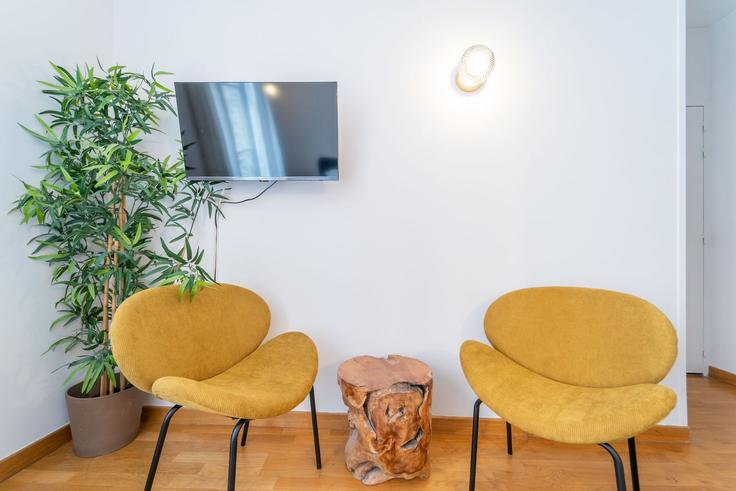 5th arrondissement, Paris에 위치한 Building Rue Buffon - checkmyguest - 1348204 아파트의 세련된 인테리어가 돋보이는 거실