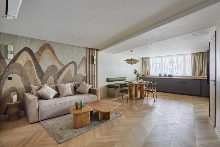 Building Rue Bargue - checkmyguest - 1348942 adresindeki bir dairede modern mobilyalarla zarif bir şekilde tasarlanmış oturma odası 15th arrondissement, Paris Building Rue Bargue - checkmyguest - 1348942 adresindeki bir dairede modern mobilyalarla zarif bir şekilde tasarlanmış oturma odası 15th arrondissement, Paris