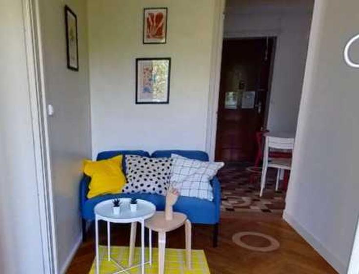 3rd arrondissement, Lyon에 위치한 Building Rue Léon Jouhaux - checkmyguest - 1349630 아파트의 세련된 인테리어가 돋보이는 거실