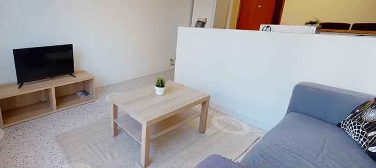 8th arrondissement, Lyon에 위치한 Building Rue Philippe Fabia - checkmyguest - 1349746 아파트의 세련된 인테리어가 돋보이는 거실