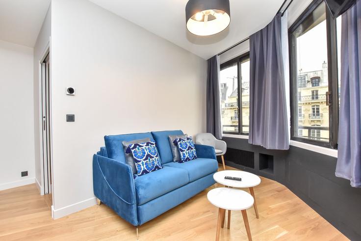 9th arrondissement, Paris에 위치한 Building Rue du Helder - checkmyguest - 1350449 유닛의 세련된 인테리어가 돋보이는 거실
