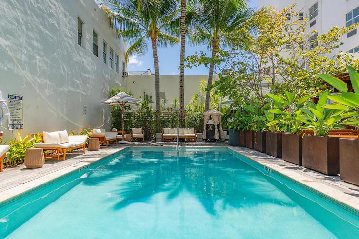 Miami Beach Miami Beach의 Alton Road (1343788P)에 위치한 스튜디오 풀퍼니시드 아파트 – 사진 1장