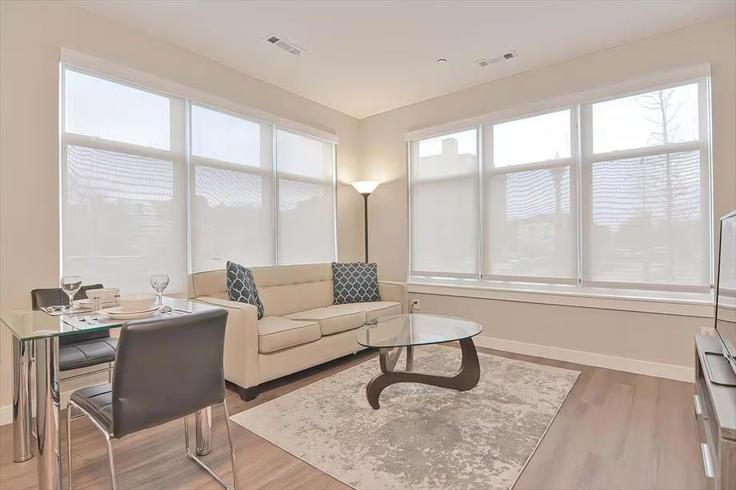 Building East Pier Drive - churchillliving - 1039832 - BOS adresindeki bir dairede modern mobilyalarla zarif bir şekilde tasarlanmış oturma odası Boston, Boston