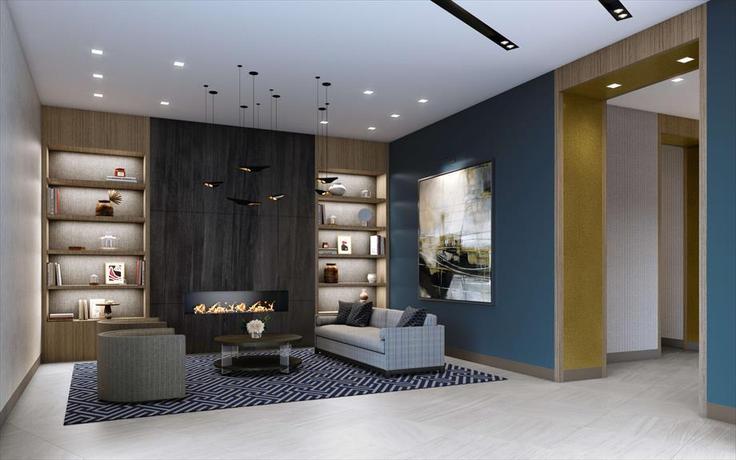 Washington, Washington에 위치한 Building First Street Northeast - churchillliving - 1040081 - WDC 아파트의 세련된 인테리어가 돋보이는 거실