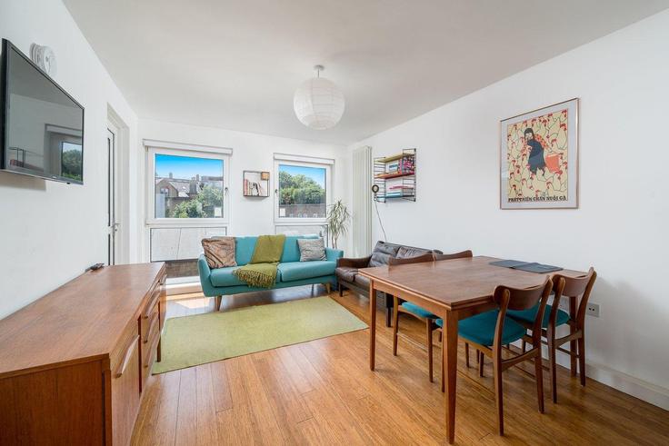 London London Borough of IslingtonのBuilding City Garden Row - city-relay-rr - 1494771のアパートメントにある、モダンな家具を備えたエレガントなデザインのリビングルーム