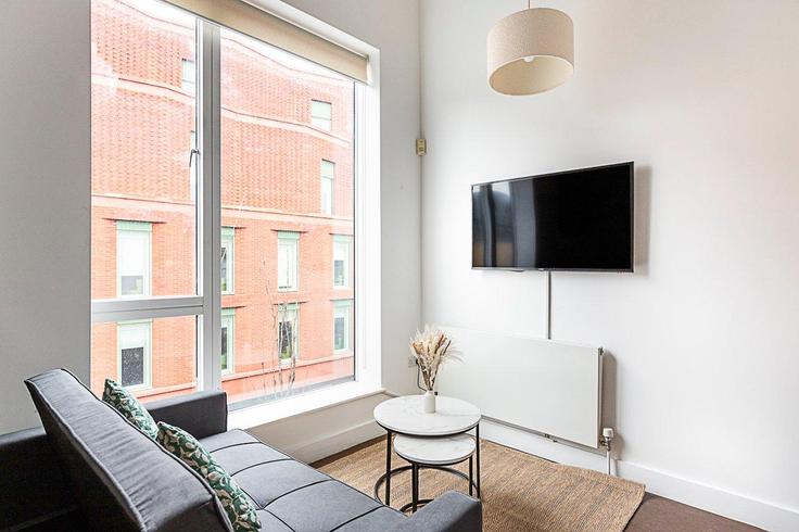 Building Delancey Passage - city-relay - 1237267 - LON adresindeki bir dairede modern mobilyalarla zarif bir şekilde tasarlanmış oturma odası London Borough of Camden, London